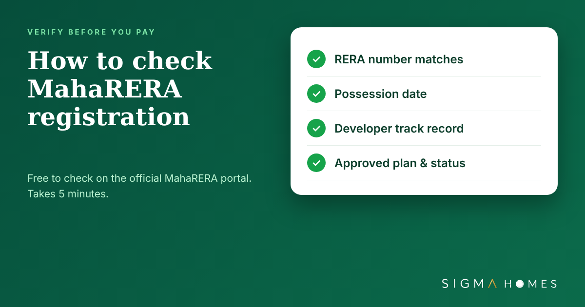 How to Check MahaRERA Registration for a Mumbai Project