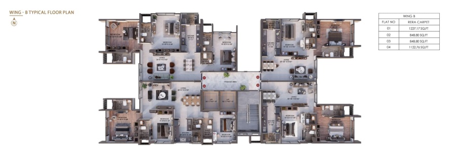 Prabhu Plaza Floor Plan