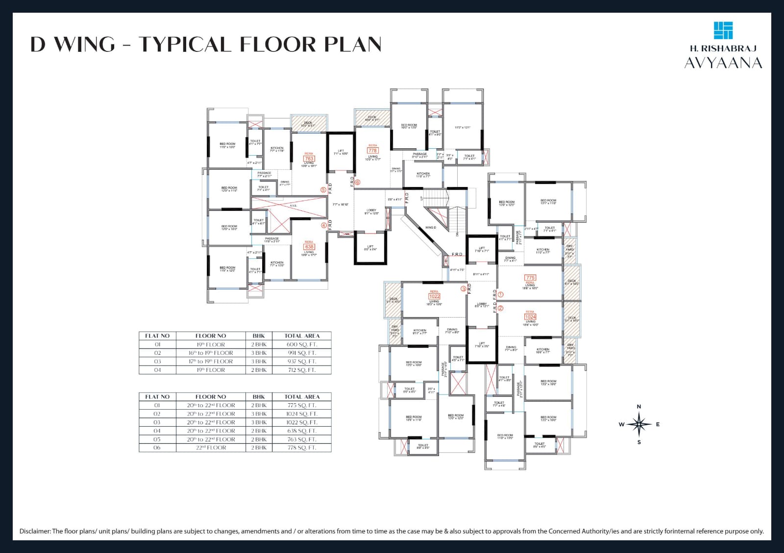 Rishabhraj Avyaana Floor Plan
