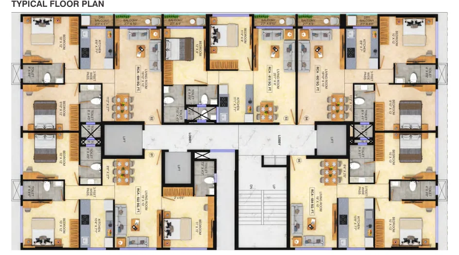Bhoomi Sagar Manthan Floor Plan