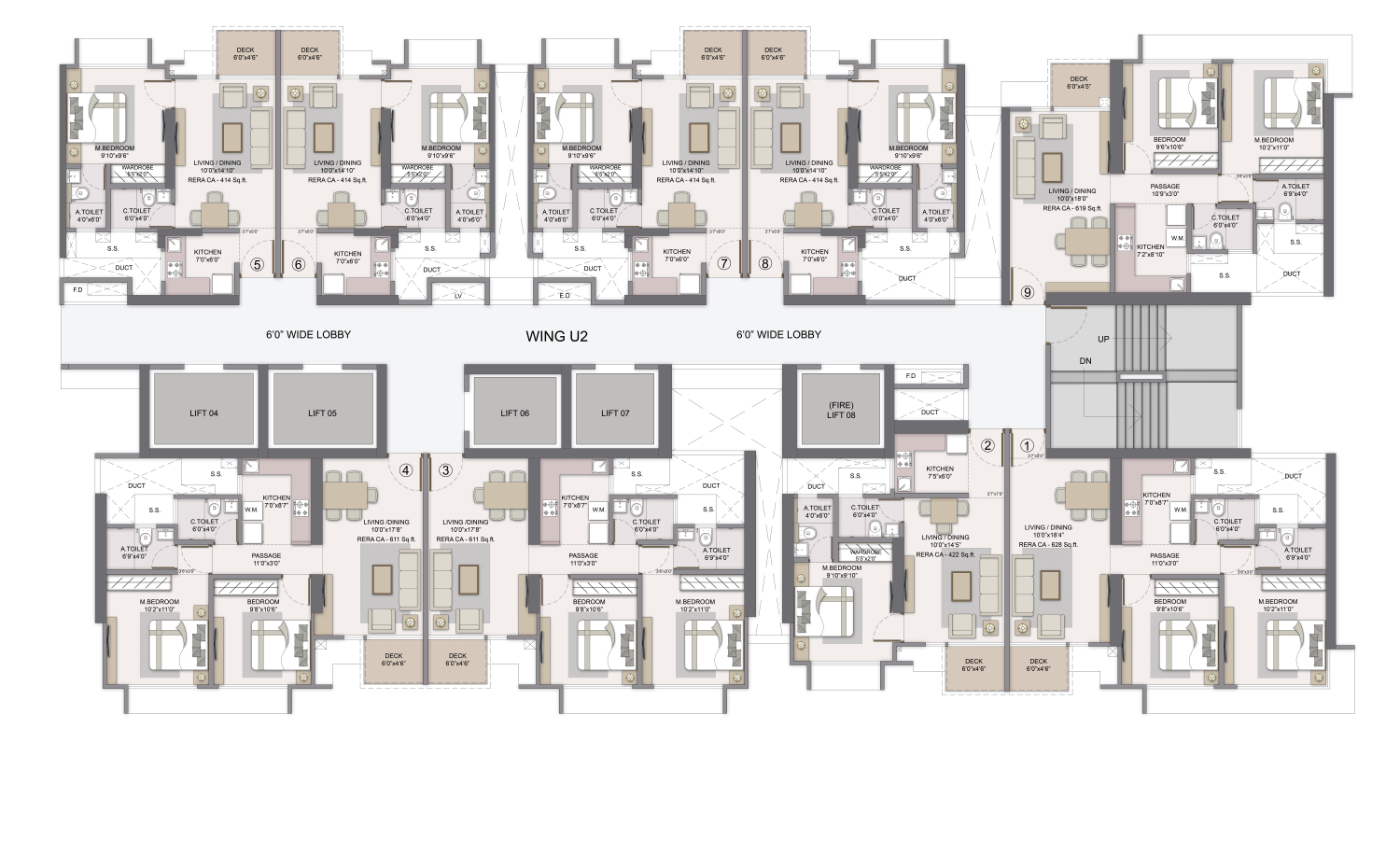 Dotom Emerald Floor Plan