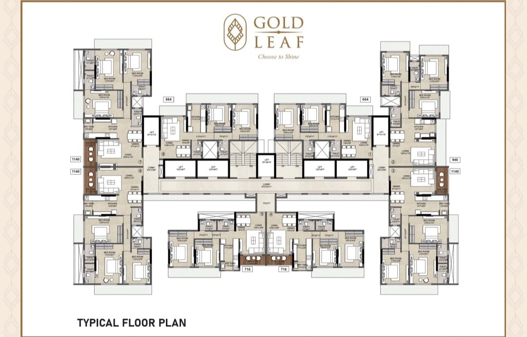 Shelaji Gold Leaf Floor Plan